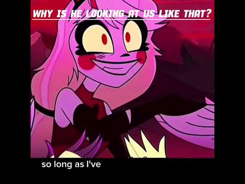 Why is he looking at us like that #hazbinhotelmemes  #music #viral #cool #edits