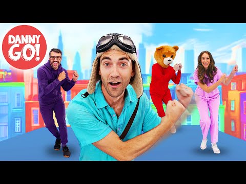 "The Slip and Slide Dance!" 💥 Exercise Brain Break | Danny Go! Songs for Kids