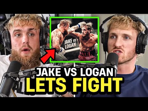 Logan Paul Confronts Jake Paul On FIGHTING Him