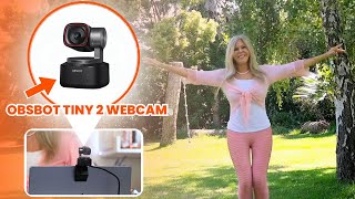 OBSBOT Tiny 2 4k Webcam - The Best For Zoom Calls and Youtube Streamers!