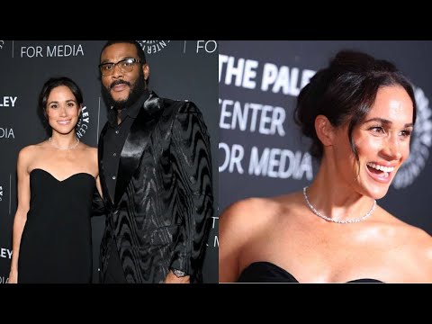 Meghan Markle Stuns in Elegance: Sparkles in Dior to Honor Tyler Perry at Paley Gala!