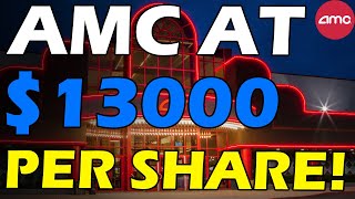 AMC TRADING AT $13K PER SHARE! AMC AND GME REAL PRICE! Short Squeeze Update