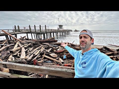 Santa Cruz Storm Destruction - 20 Seconds From My House!