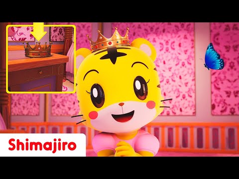 Hanna needs help getting dressed! 👑 | Prepositions song | Shimajiro Nursery Rhymes