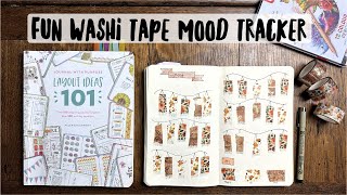 Fun Washi Tape Mood Tracker Tutorial