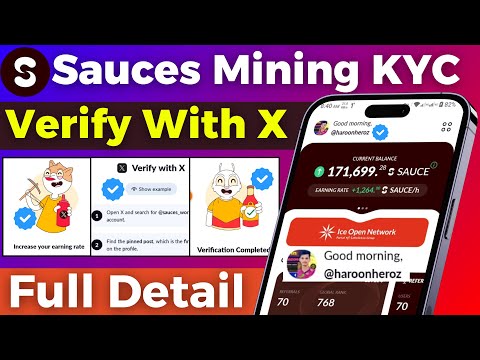 Sauces X Social Boost ✅ | Sauces Mining KYC | Sauces Verify With X | Sauces Increase Your Earning