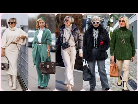 Chic and effortless fashion guide for mature women over 50 👗🎀||Fashion over 50+60+70