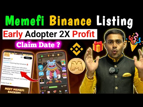 Memefi Airdrop Coin Allocation Date || Memefi Binance Listing || Memefi Mining New Update | $MEMEFI