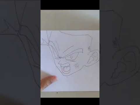 Desenhando Gohan ssj2 #dragonball #gohanssj2 #shorts #draw