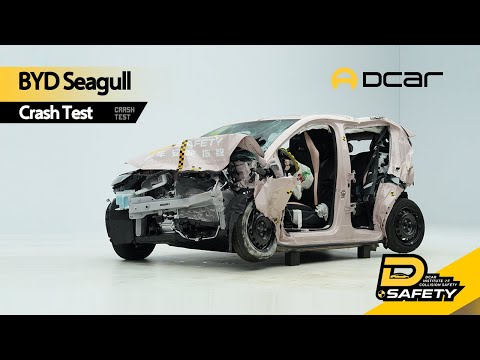 BYD Seagull Crash Safety Test 海鸥 碰撞安全测试