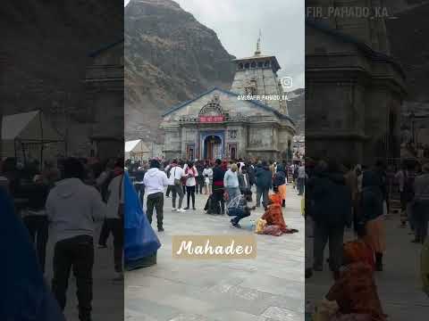 kedranath🙏🌎 mahadev#kedarnathdham #kedarnathtemple #mahadev #kedarnath #shortsfeed #shorts #ytshort