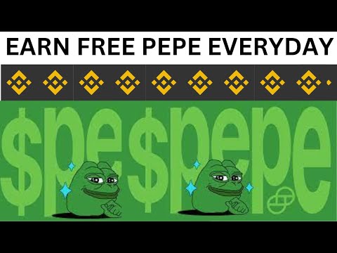 EARN FREE PEPE EVERYDAY / 1000000 PEPE EVERYDAY