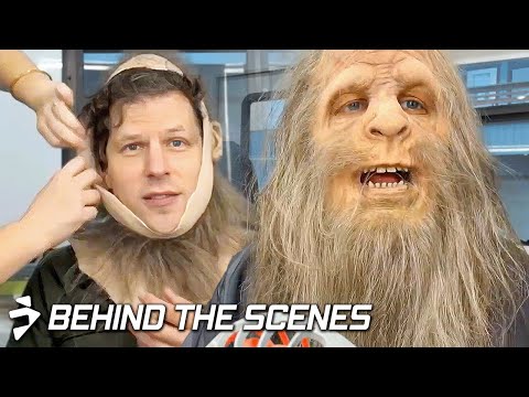 SASQUATCH SUNSET's Hair and Make-Up Transformation | Starring Jesse Eisenberg & Riley Keough