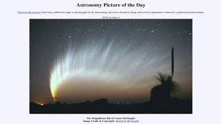 2024 October 06 - The Magnificent Tail of Comet McNaught