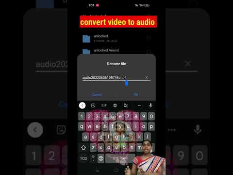 🤩Convert video to audio without any app -Kaise convert video to audio in android