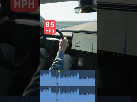 New vs old Model 3 ROAD NOISE test 🔊