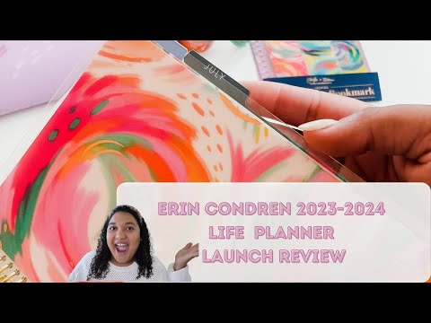 2023 - 2024 Erin Condren Life Planner Launch | Inspire  + Canvas