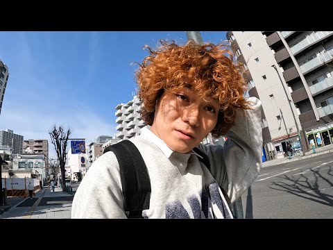 【vlog】3ヶ月ぶりにカットとカラーをしに美容室に行ったよ♪