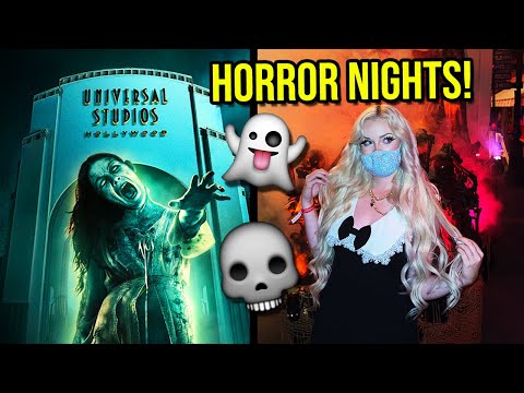 Halloween Horror Nights Universal Studios Hollywood Vlog 2021! (*ALL MAZES*!)