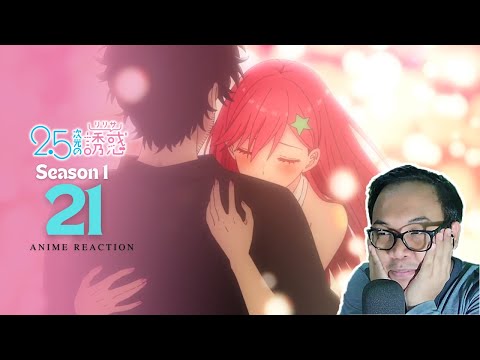 PEAK 👏 - 2.5 jigen no Ririsa EPISODE 21 REACTION INDONESIA