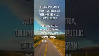 International Driving Permits #travel #overseastravel #drivingoverseas #voyageofexplorations