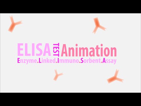 ELISA test principles Animated HD - Enzyme Linked Imunno Sorbent Assay HD