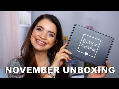 BOXYCHARM NOVEMBER 2020 UNBOXING