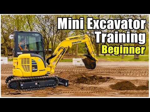 Mini-Excavator Training (Beginner) 2020 | Heavy Equipment Operator Training