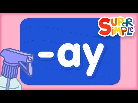 Word Family "ay" | Turn & Learn ABCs | Preschool Learning