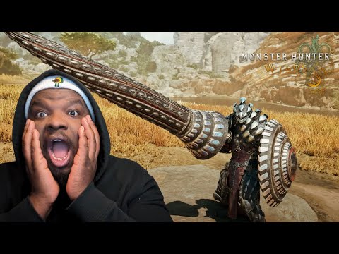 Monster Hunter Wilds- I'm Am IMPRESSED- NEW Lance Gameplay, New Attacks, NEW Armor Set, and more!