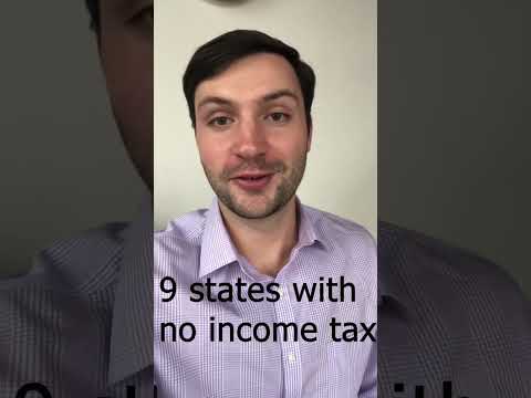 9 States With No Personal Income Tax