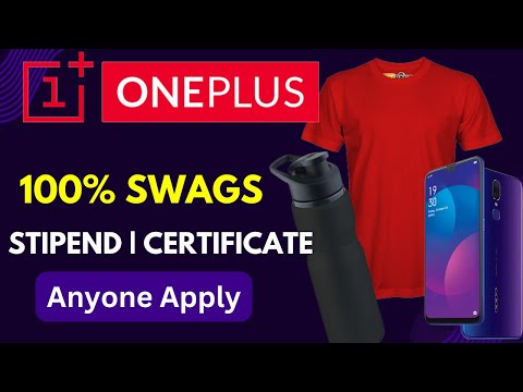 *Free Swags Alert*| OnePlus Student Ambassador 2024 | Stipends Swags Mobile 100% Free For Students