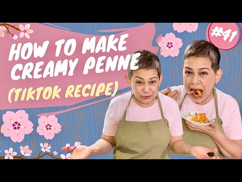 How To Make Creamy Penne (TikTok Recipe) @A Day With Bec