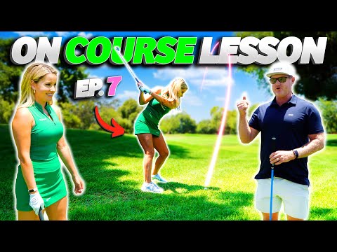 From the Range to the Course | Lauren’s Journey to Break 90 Ep. 7 | Claire Hogle