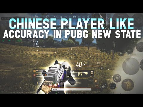 CHINESE PLAYER LIKE ACCURACY IN PUBG NEW STATE🥵ft-scars to your beautiful❤ft-pocox3pro⚡4 finger claw