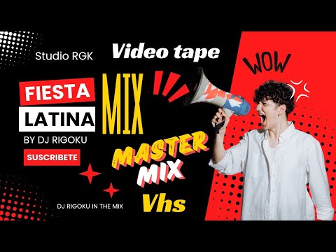 MIX Fiesta Latina video tape VHS Master Mix /by Dj RIGOKU