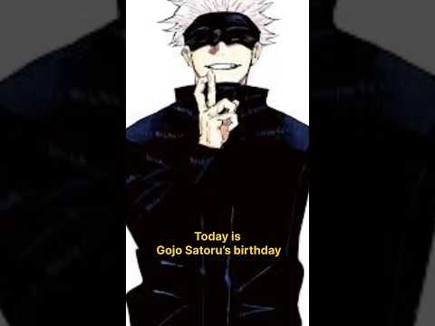 Its Gojo’s Birthday today #jujutsukaisen #gojo #anime #animeedit #sukuna #jjk #satorugojo #gojol