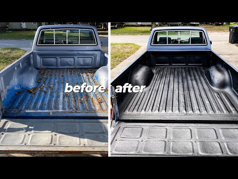 Raptor Liner in a 1989 Toyota Pickup