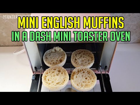 Mini English Muffins In A Dash Mini Toaster Oven