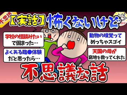 【実話】背筋がゾクッとした怖くないけど不思議な話（ちょいホラー、感動あり）【ガルちゃんまとめ】