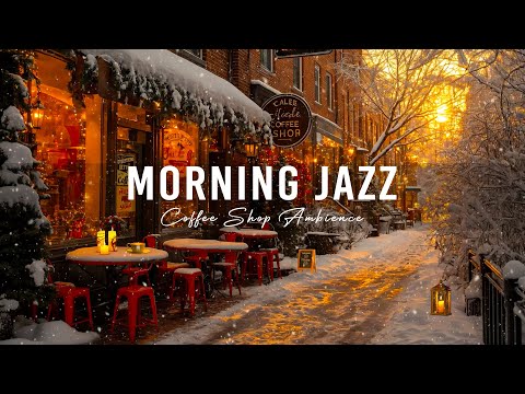 Relaxing Morning Jazz for a Good Mood - Cozy Street Cafe and Sweet Jazz for Studying, Working