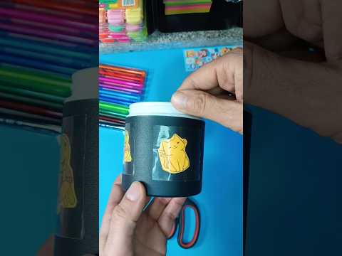 Diy Easy Stickers Cute Idea 😁💡#shortvideo #shorts #diy #art