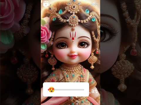 my cute Radha  jii #radha #rajasthani #radhakrishna #cute #song #youtubeshorts