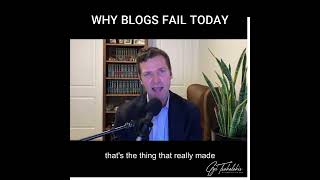 Why Your Legal Blog is Failing