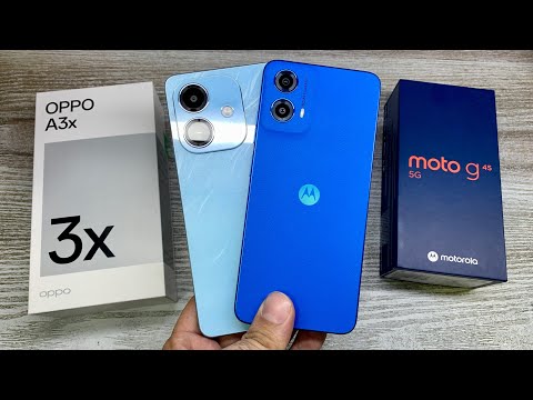 Oppo A3x vs Moto G45 5g - Best Konsa ? | Rs 8490 | Flipkart Sale Discount 🔥| Gaming Processor 🎮