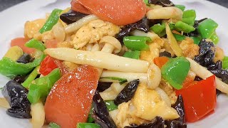 Eat more vegetables in winter. I will teach you a simple vegetarian dish stir-fry,