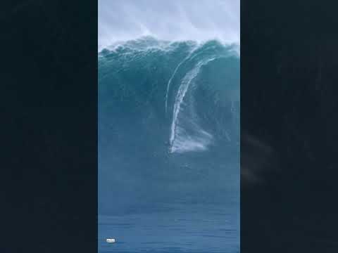 JAWS BIGGEST WAVES EVER SURFED XXL- CARLOS BURLE #Shorts