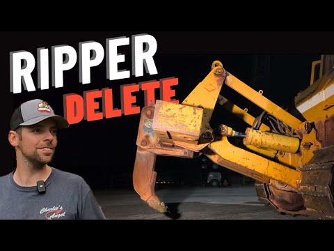 Parting out a Dozer | TD25G Ripper Removal