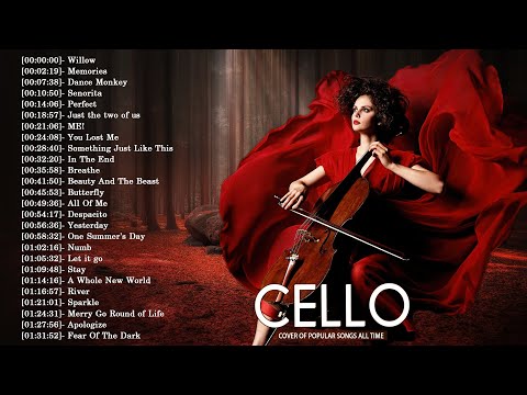 Top 50 Cello Covers of Popular Songs 2024 - Best Instrumental Cello Covers Songs All Time