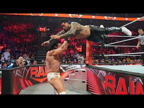 Drew McIntyre vs Jey Uso - WWE Live